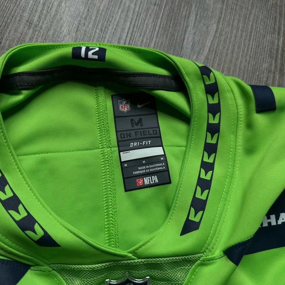 NWT Nike Vapor Seattle Seahawks #3 Russell Wilson NFL Authentic Jersey‎ 40/M